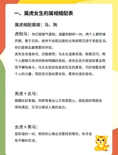 生肖虎的最合属相（生肖虎最配的属相是哪个）