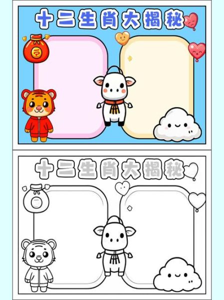 十二生肖属相模板视频（十二生肖属相模板视频怎么做）