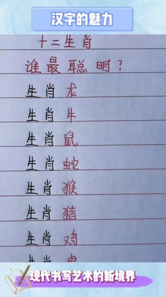 生肖属相聪明（12生肖谁最聪明排名一览表）