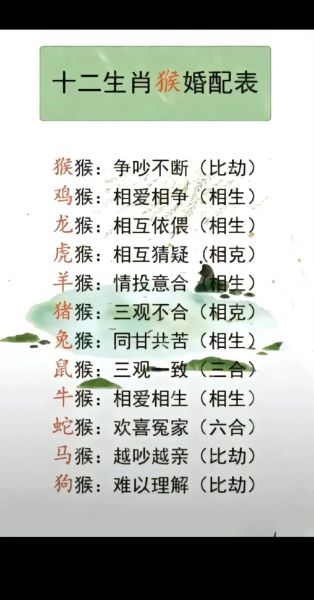 适宜生同属相的生肖（属猴和属猴配对好吗？）