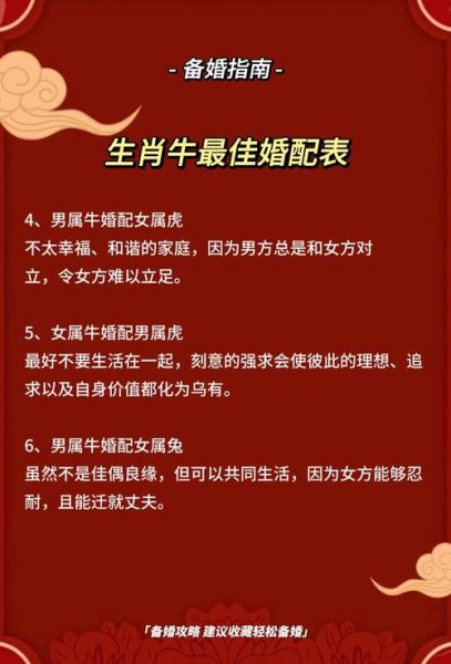 生肖牛婚配属相最好（生肖牛和什么属相最配最好🏆）