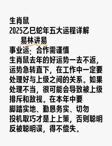 道长预测生肖属相（2025年生肖鼠运势详解最准版本）