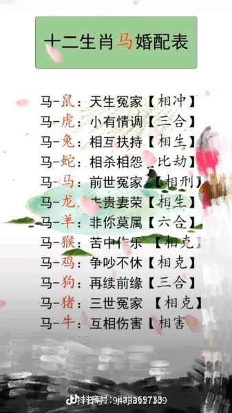 生肖马最佳属相婚配女孩（生肖马女孩最佳婚配属相指南）