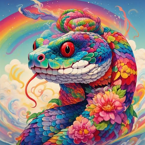 生肖蛇属相头像图（生肖蛇头像图有哪些开运款式）