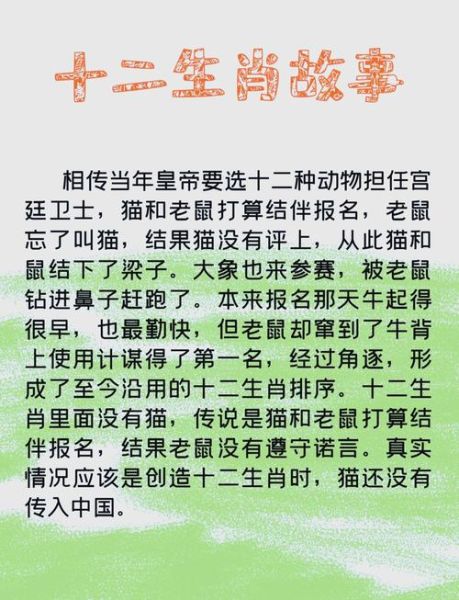 十二生肖传奇属相（十二生肖属相怎么来的）