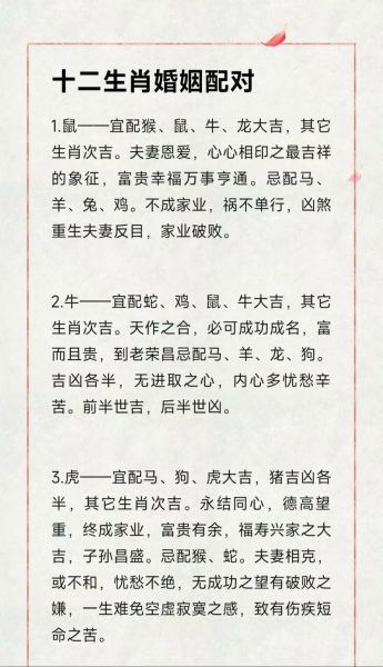 生肖属相匹配规律（生肖鸡与龙属相匹配规律）