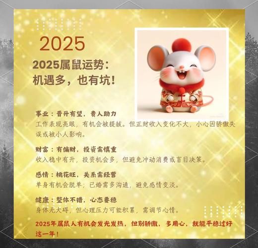 十二生肖及命运岁属相（生肖鼠2025年运势解析指南）
