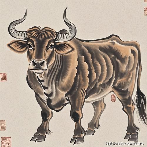 牛的生肖属相图（牛的生肖属相图大全及寓意）