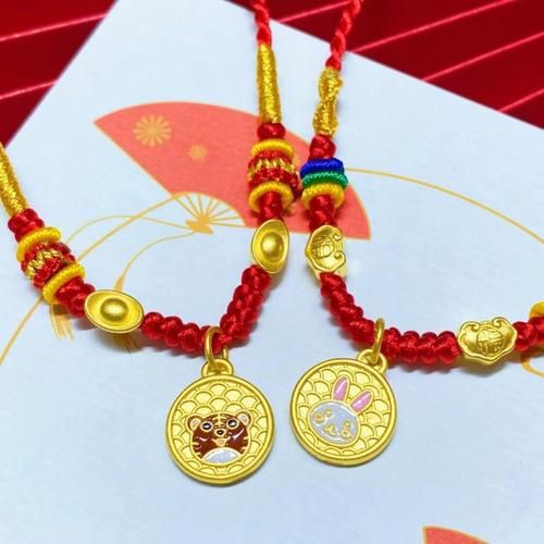 生肖属相编织项链图片（手工编织生肖项链入门教程）