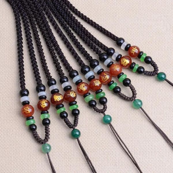 生肖属相编织项链图片（手工编织生肖项链入门教程）