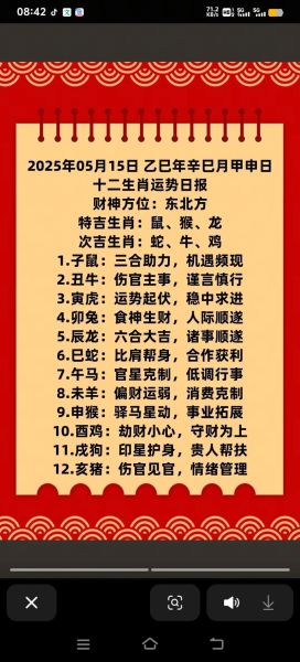 生肖运势十二属相（2025年生肖运势最旺排行TOP12）