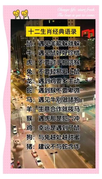 生肖属相的文案（新年朋友圈属相文案怎么写才高赞）