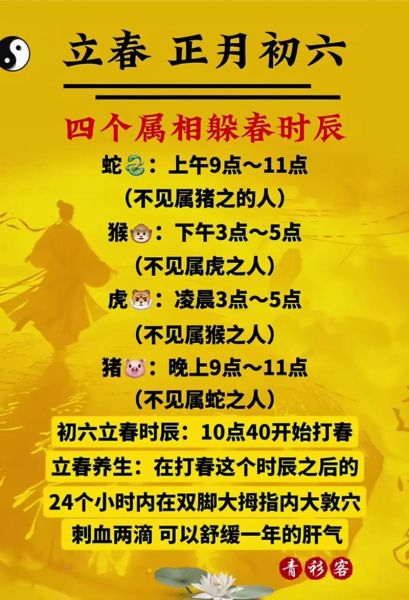 人属相是指生肖年（人属相到底是看农历新年还是立春？）