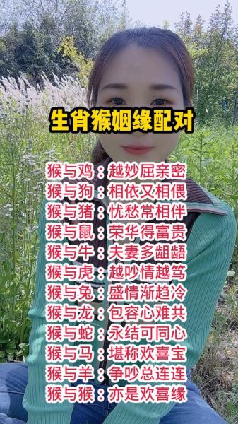 生肖猴喜欢哪个属相（生肖猴最爱的生肖配对是谁）