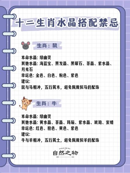 生肖属相禁忌表大全（生肖属相禁忌表大全🐲⚡）