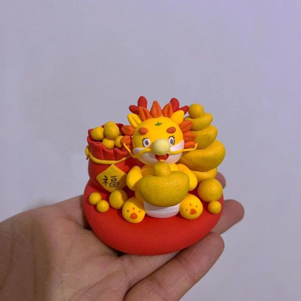 生肖属相粘土（🐉生肖属相粘土教程：0基础捏出龙年吉祥物）