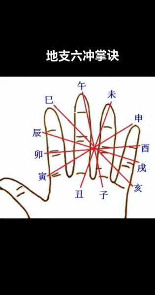 手掌速记生肖属相（手掌速记生肖属相口诀图解大全）