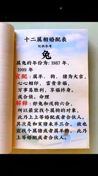 生肖兔夫妻属相（生肖兔夫妻属相最佳婚配生肖）