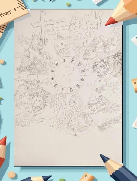 生肖属相卡片制作教程（零基础生肖属相卡片制作教程）