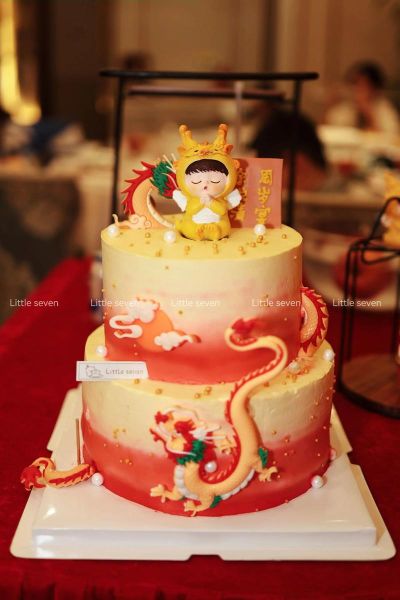 生肖属相宝宝蛋糕图片(生肖龙宝宝蛋糕图片样式)