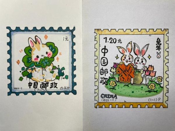 属相怎样设计生肖邮票（生肖邮票怎么画简单又好看）