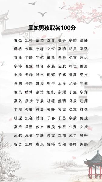 生肖属相取名讲究（2025属蛇宝宝名字带“氵”好吗？）