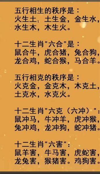 生肖属相相克（生肖属相相克是怎么回事）