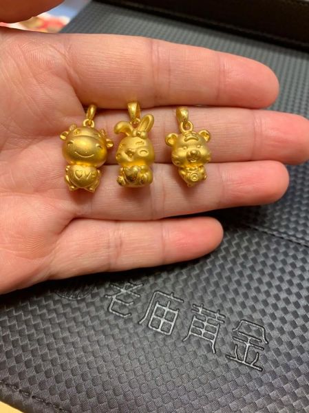 生肖属相金子图片高清(生肖属相足金吊坠高清图鉴🧧)