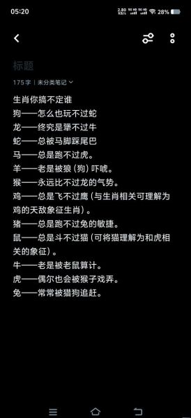 幽默搞笑生肖属相（属相搞笑排行：谁才是欢乐之王？）