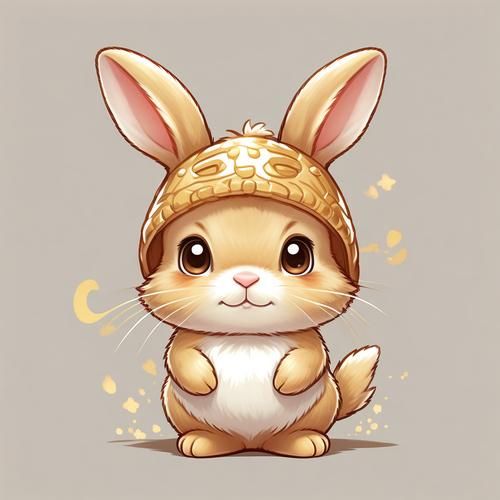 头像男孩生肖属相兔图片（生肖兔头像图片男生专用可爱高清）