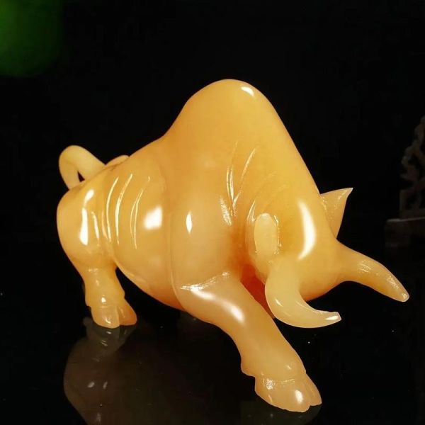 黄玉属相生肖摆件（黄玉12生肖摆件真的能招财吗？）