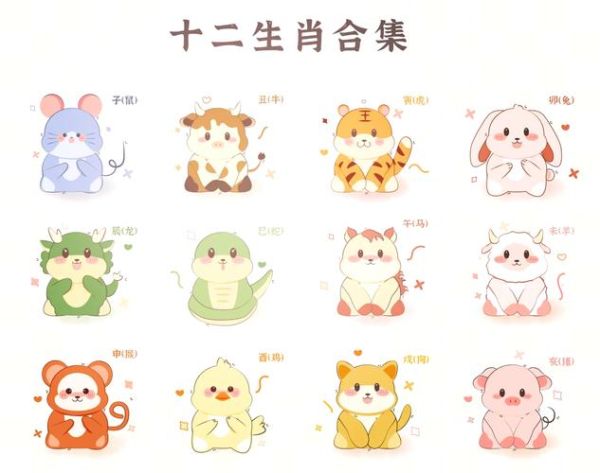 生肖属相装饰贴画(生肖属相装饰贴画怎么贴才好看)
