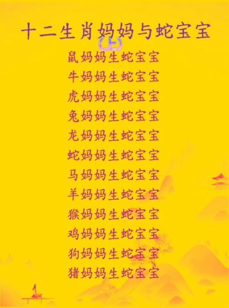 妈妈属的生肖属相（妈妈属的生肖属相查询方法）