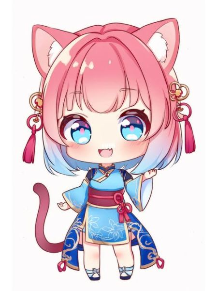 十二生肖属相猫咪图片（十二生肖猫咪拟人插画图片大全）