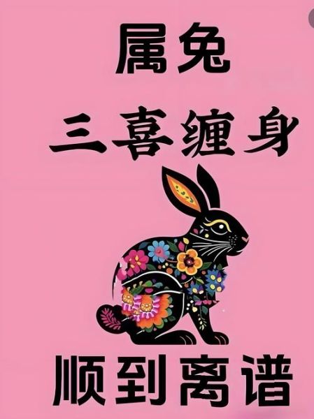 属相生肖背心兔图片（兔子生肖背心图案设计灵感）