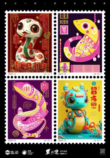 生肖属相邮票（2025蛇年生肖邮票值多少钱💰）