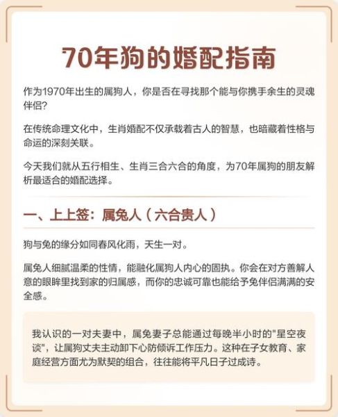 属相狗婚配最佳生肖(属狗最佳婚配生肖详解)