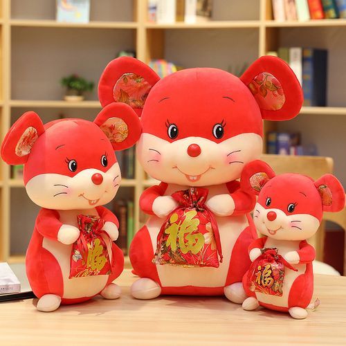 生肖属相毛绒玩偶(可爱生肖鼠毛绒玩偶选购指南)