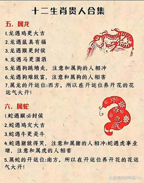 生肖属的贵人属相（属龙的贵人属相是什么？）