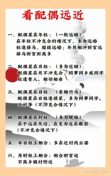 八字看配偶和生肖属相（八字看配偶属相准不准？）