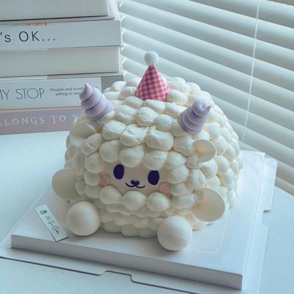 生肖羊属相蛋糕图片高清（生肖羊生日蛋糕图片高清分享）