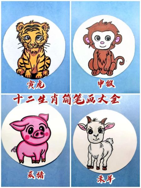 画一个生肖属相（画一个生肖属相超简单教程）