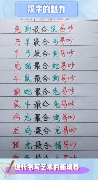 生肖属相婚配秘笈歌谣（生肖属相婚配秘笈歌谣配对表准吗？）