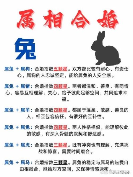 生肖兔相合的属相（生肖兔和哪个属相最合）