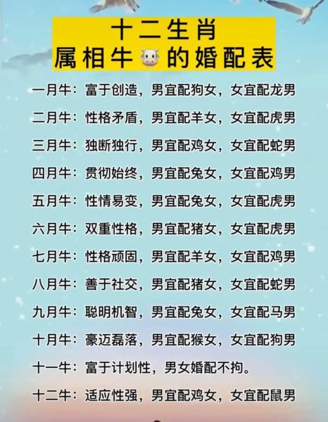 生肖牛婚配最好的属相（生肖牛婚配什么属相最好）