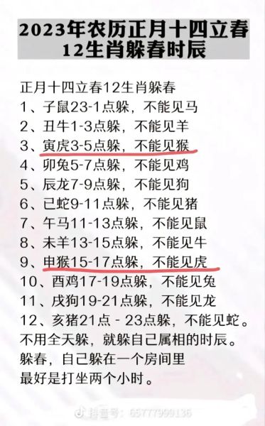 生肖属相标准（生肖属相到底按立春还是春节算？）