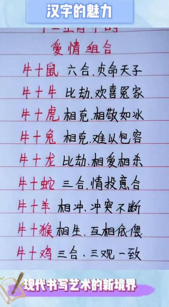 生肖牛的相合属相与不合属相（生肖牛相合属相与相冲属相大全）