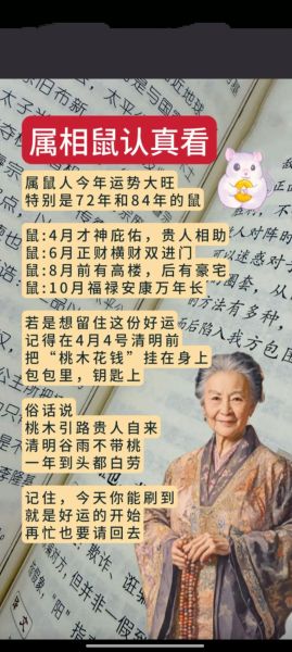 84生肖属相(84年属鼠今年多大岁数)