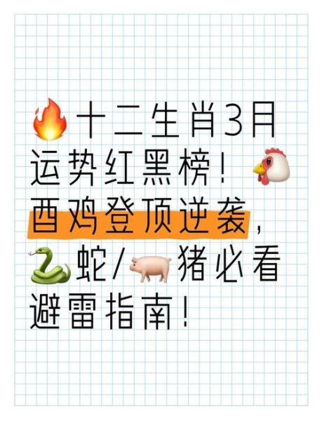 3月属相好的生肖（3月运势最旺的生肖是谁？小白必看！）