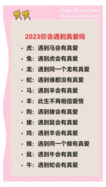 生肖属相与爱情关系（生肖属相和爱情真的有关系吗？🧐）